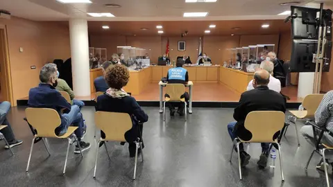 Jefe de la Policía Local de Arrecife durante su testimonio en la jornada del caso Montecarlo.