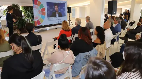 Acto de presentación de Plataforma Destino ODS.