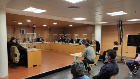 Orlando Umpierrez García durante su testimonio.