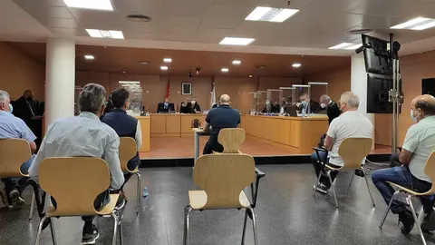 Alexander Perez Fontes, dueño de un establecimiento, durante su testimonio en la novena jornada del caso Montecarlo.