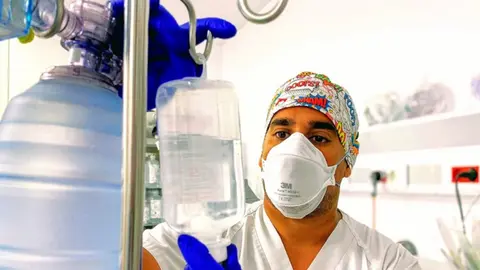 Yoné Caraballo, secretario Insular de Bienestar en NC y enfermero de profesión.