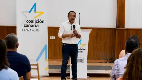 Imagen de Víctor Robayna, secretario local de  CC en Haría.
