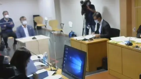 Imagen de archivo del juicio que finalmente se suspendió.