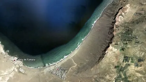 Imagen de Google de Famara.
