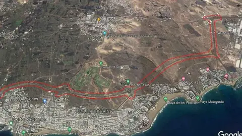 Imagen 1- Superficie afectada.