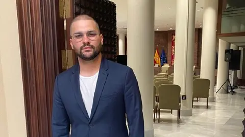 Imagen del parlamentario Jesús Machín Tavio.