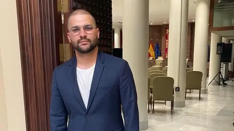 Jesús Machín, parlamentario lanzaroteño del Grupo Nacionalista Canario (CC-PNC-AHI).