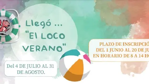 Cartel de El loco verano.