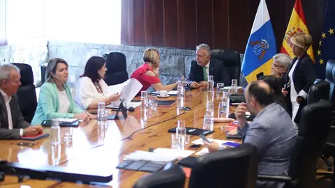 Imagen de la reunión del Consejo de Gobierno celebrada este jueves