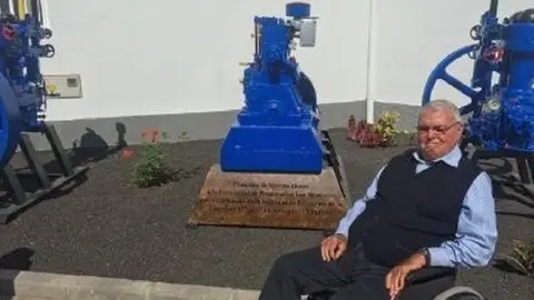 Imagen del fallecido dueño y gerente de la conservera Lloret y Linares.