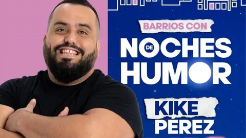 Cartel de la actuación de Kike Pérez en Nochesde Humor.