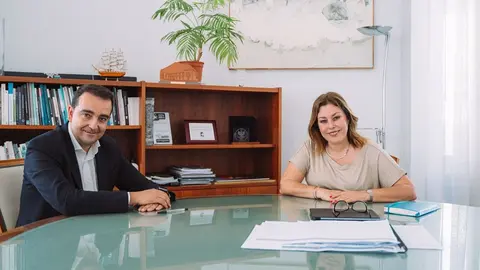 Astrid Pérez y José Valle