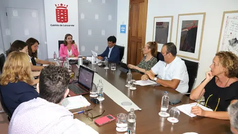 Imagen del  Consejo de Gobierno del Cabildo de Lanzarote.