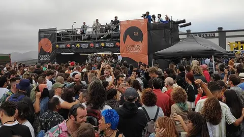 Imagen de una de las actuaciones del Sonidos Líquidos.