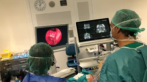 Momento de la intervención