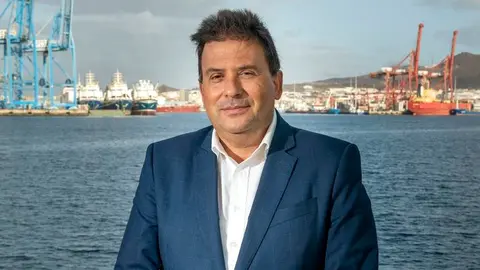 Luis Ibarra, presidente de la Autoridad Portuaria de Las Palmas.