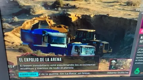 Imagen del reportaje realizado por La Sexta.