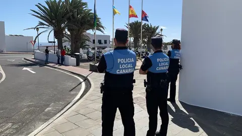Imagen de la Policía Local de Tías.