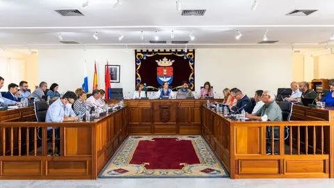 Imagen del pleno de este martes en Arrecife