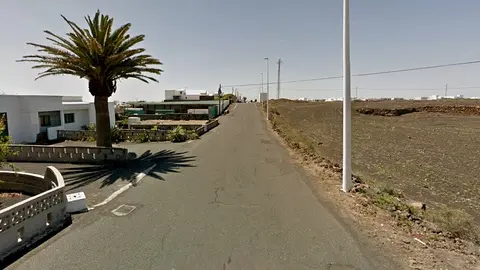 Imagen del camino de Los Fajardos.