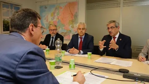 El vicepresidente canario y consejero de Hacienda, Presupuestos y Asuntos Europeos, Román Rodríguez, en Bruselas.