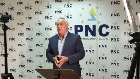 Francisco Martín Espinosa, presidente del Partido Nacionalista Canario.