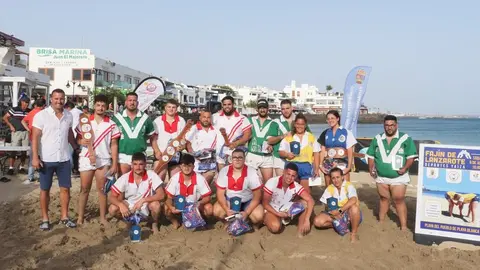 Foto de familia de los participantes