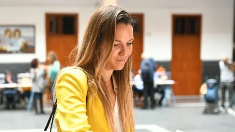 María Fernández, parlamentaria nacional de Coalición Canaria.