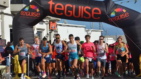 Imagen de archivo de la carrera solidaria de Tahiche.