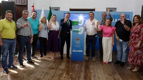 Imagen del grupo de gobierno de Teguise.