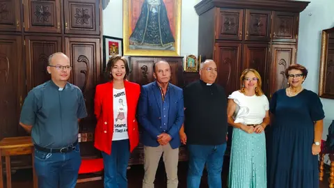 Imagen de la presentación de las fiestas de Los Dolores.