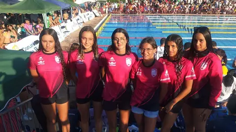 Imagen de algunos representantes del ESNA desplazados a Logroño.