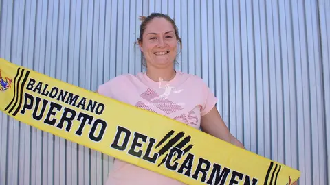 Imagen de la capitana Atteneri Morales.