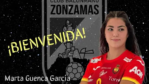 Imagen de Marta Cuenca, nuevo fichaje CB Zonzamas CICAR.