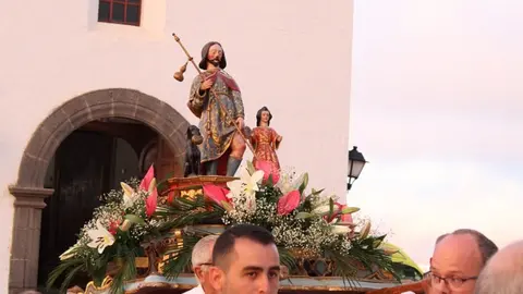 Imagen de la procesión de San Roque.