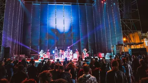 Imagen de uno de los conciertos realizados en el Recinto Ferial.