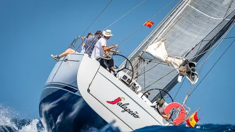 Imagen de la primera regata del Trofeo César Manrique 2022.