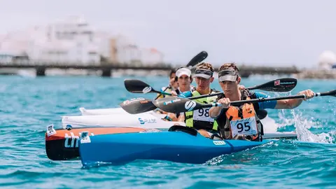 Imagen de uno de los representantes de Los Marlines durante una competición.