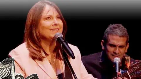 Imagen del cartel promocional de las actuaciones de Grupo Arrecife y de Liuba María Hevia.