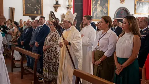 Imagen de la eucaristía realizada por las fiestas de San Ginés.