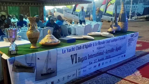Imagen de la VI edición de la regata Arrecife - Agadir.