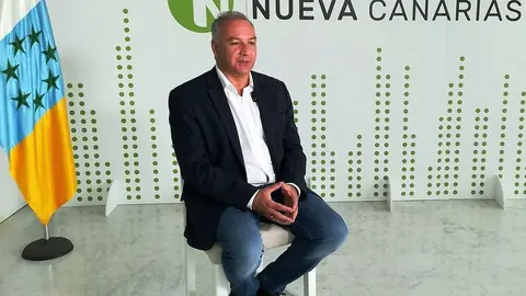 Luis Campos, portavoz parlamentario de Nueva Canarias.