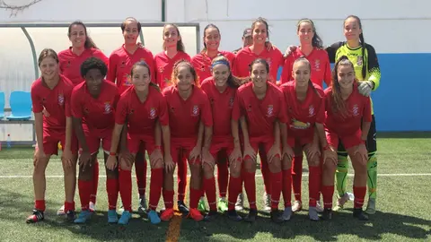 Imagen de las jugadoras del  FC Puerto del Carmen.