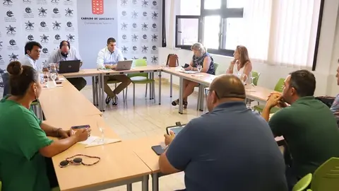 Imagen del encuentro del Consejo de Administración de los Centros.