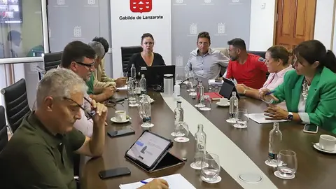 Imagen de la reunión del Cabildo.