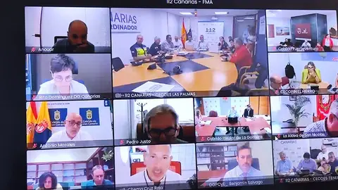 Imagen de la coordinación que se ha seguido entre las administraciones en Canarias.