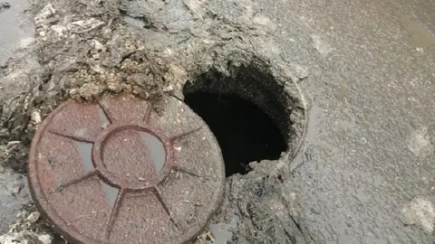 Estado del alcantarillado tras las lluvias