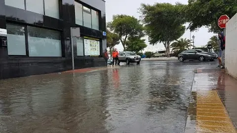 Imagen de archivo de una de las zonas que se inunda con las lluvias.