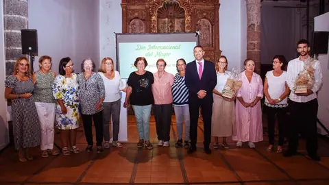 Reconocimiento de los mayores de Teguise a ADISLAN.