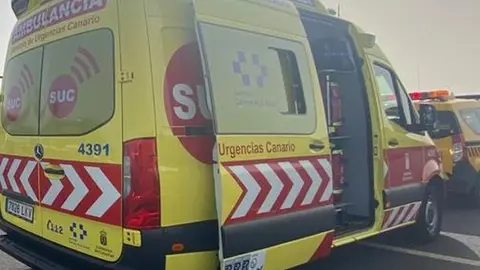 Imagen de archivo de una ambulancia del SUC.